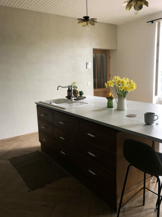 Îlot central cuisine