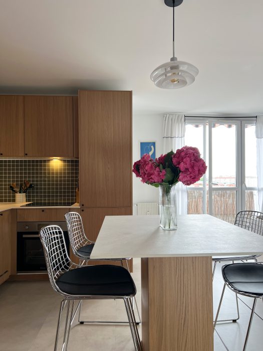 Détails des finitions et textures dans la cuisine – architecte d’intérieur Villeurbanne