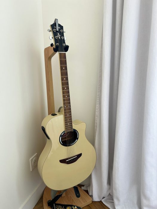 soigner la décoration avec une guitare 