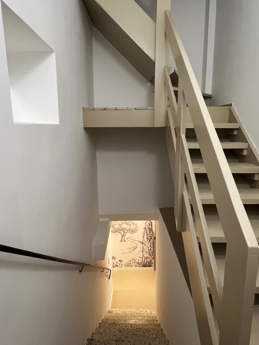 escalier repeint