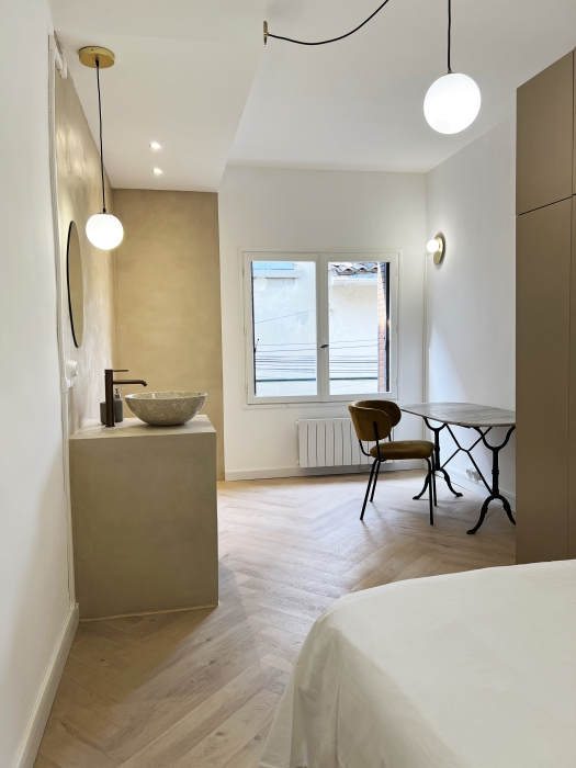 vue bureau et vasque